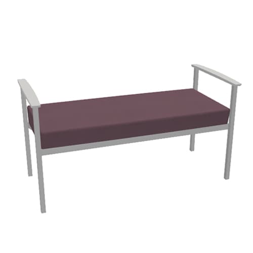'Silvr' Ion Metal 70" Bench