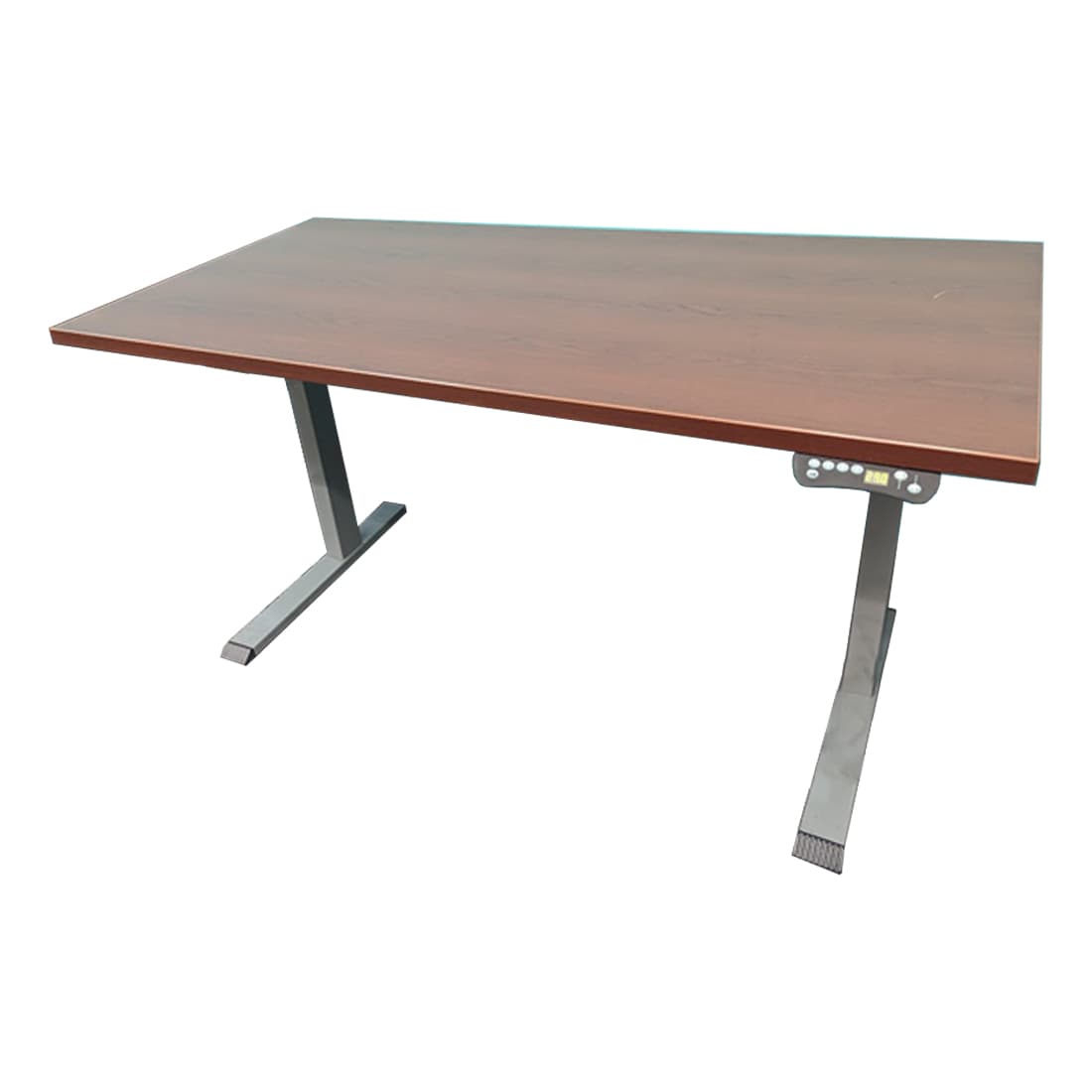 60x30 Sit Stand Desk - Walnut