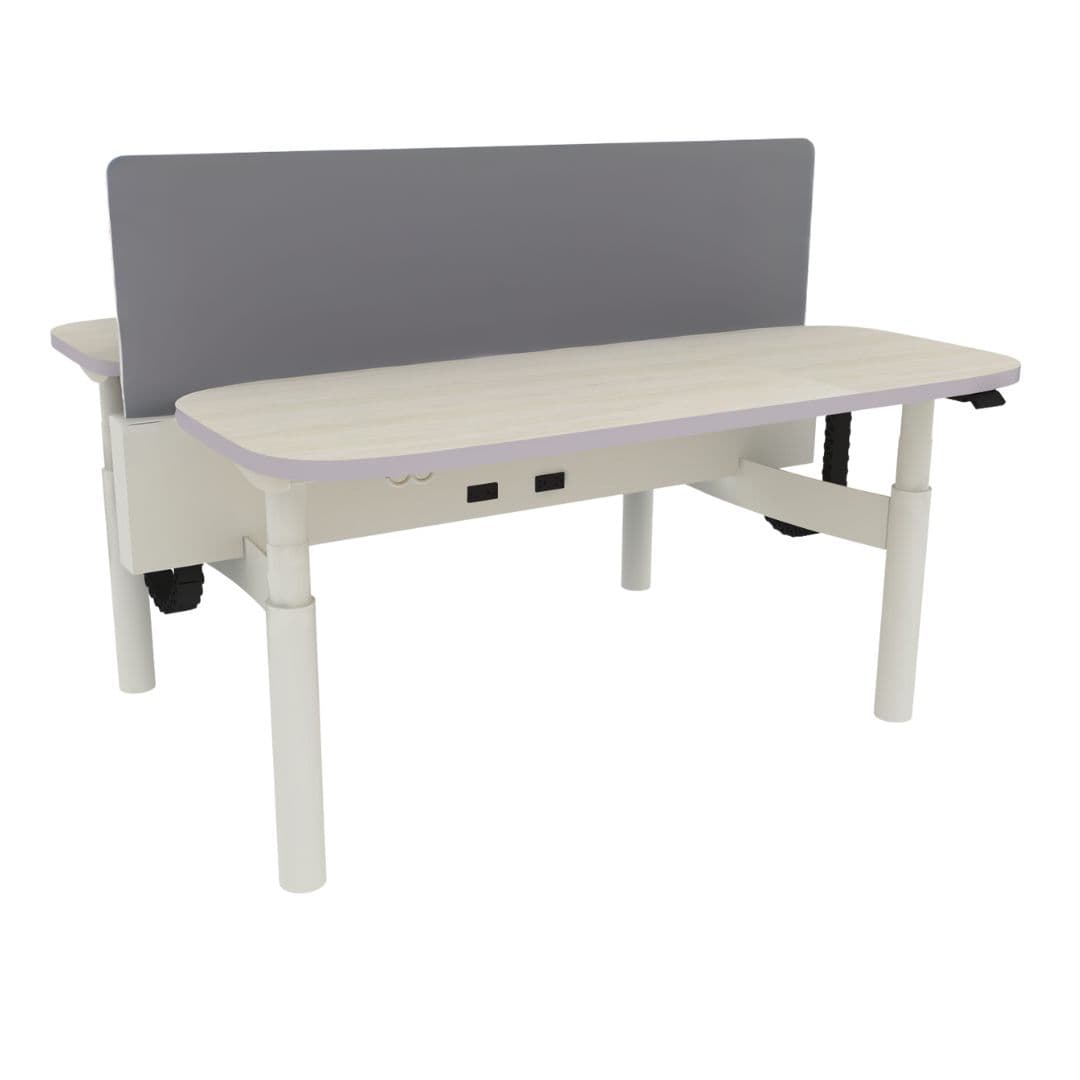 Dual-Sided Height Adjustable Workbench