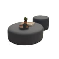 Small Round Ottoman