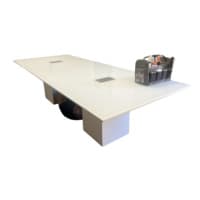 Conference Table with Glass Top
