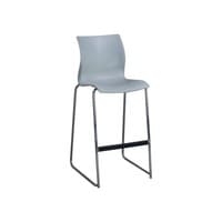 Nami Used Stool, Light Gray
