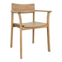 Poise Arm Chair w/Upholstered Seat