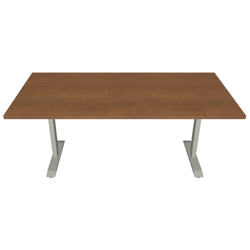 60x30 Sit Stand Desk - Walnut