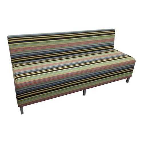 Multicolored Armless Sofa