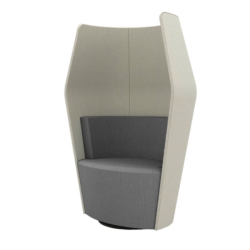 Peek & Boo Highback Swivel Privacy Chair
