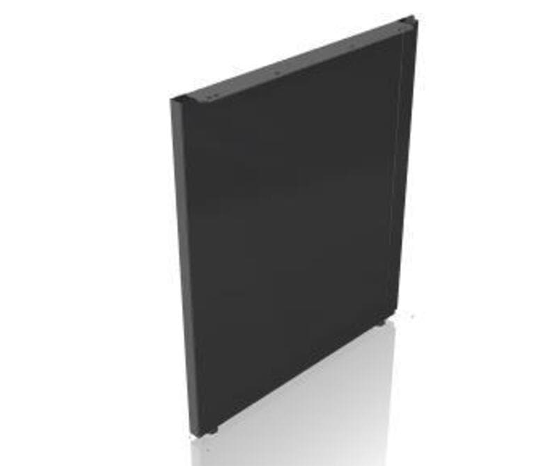 Support panel-End, 24D x 27H