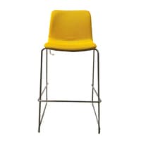 'Viv' Barstool on Sled Base