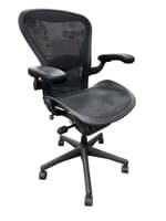 Herman Miller Aeron 'B' Work Chair with Adjustable Lumbar (Carbon)