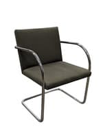 Replica Knoll Brno Tubular Side Chair (Grey)