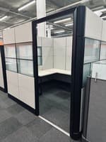 ReNewed Herman Miller Ethospace Private Office Cubicle (7.5'D x 8.5’W x 86"H)