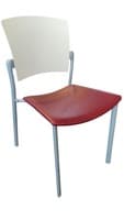Coalesse Enea Cafe Chair (Red/White)