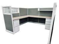 ReNewed Herman Miller AO2 Cubicle (7'D x 7'W x 53"H)