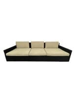 Coalesse Evaneau 3 Seat Sofa (Grey/Chrome)