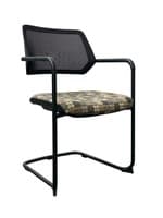 Steelcase Qivi Guest Chair (Multi Pattern/Black)