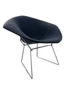 Knoll Bertoia Diamond Lounge Chair, Full Cover (Onyx)