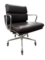 Herman Miller Eames Soft Pad (Brown Leather/Chrome)
