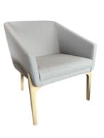 Carolina Elani Armchair an OFS Company (Gray/Maple)