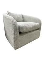Four Hands Topanga Swivel Chair (Knoll Domino)