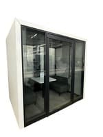 Teknion Collaborative Tek Room Pod (White/Left-handed)