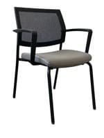 SitOnIt Focus Side Chair (Momentum Context Cement/Black)