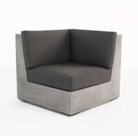 Box Concrete Chair (Left-Side)