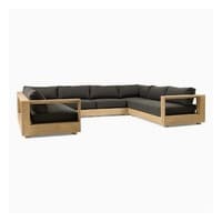 West Elm Telluride Outdoor 6-Piece U-Shaped Sectional