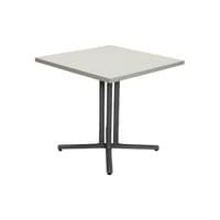 Herman Miller Everywhere Used 30 In Square Collaboration Table, Off-White