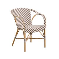 Madeleine Armchair AluRattan Chevron
