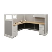 ReNewed Herman Miller AO2 Cubicle (7'D x 7'W x 53"H)
