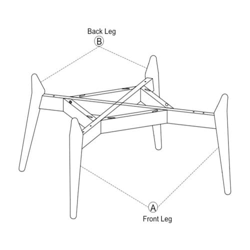 Replacement Base for 'Myr' Chair