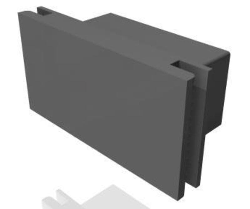 Receptacle-System ground, Line 1, 2+2
6009 ARCTIC WHITE