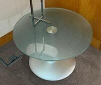 Glass table