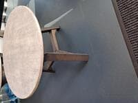 Round coffee table