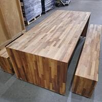 Table and Benches