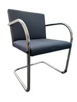 Replica Brno Tubular Chair (Navy Blue/Chrome)