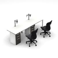 'Canvas' Benching Workstation (WS-2TS)