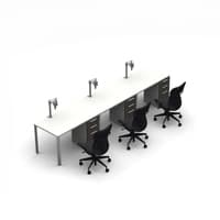 'Canvas' Benching Workstation (WS-3TS)